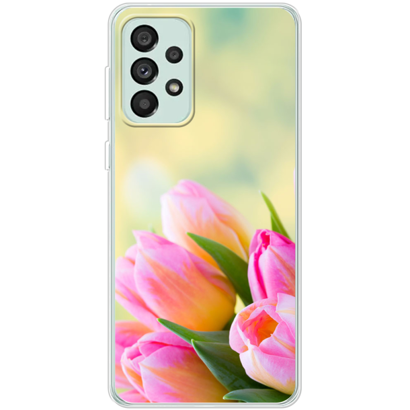 Чехол BoxFace Samsung Galaxy A73 (A736)  Bouquet of Tulips