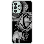 Чехол BoxFace Samsung Galaxy A73 (A736)  Black and White Roses