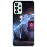 Чехол BoxFace Samsung Galaxy A73 (A736)  Silver Car