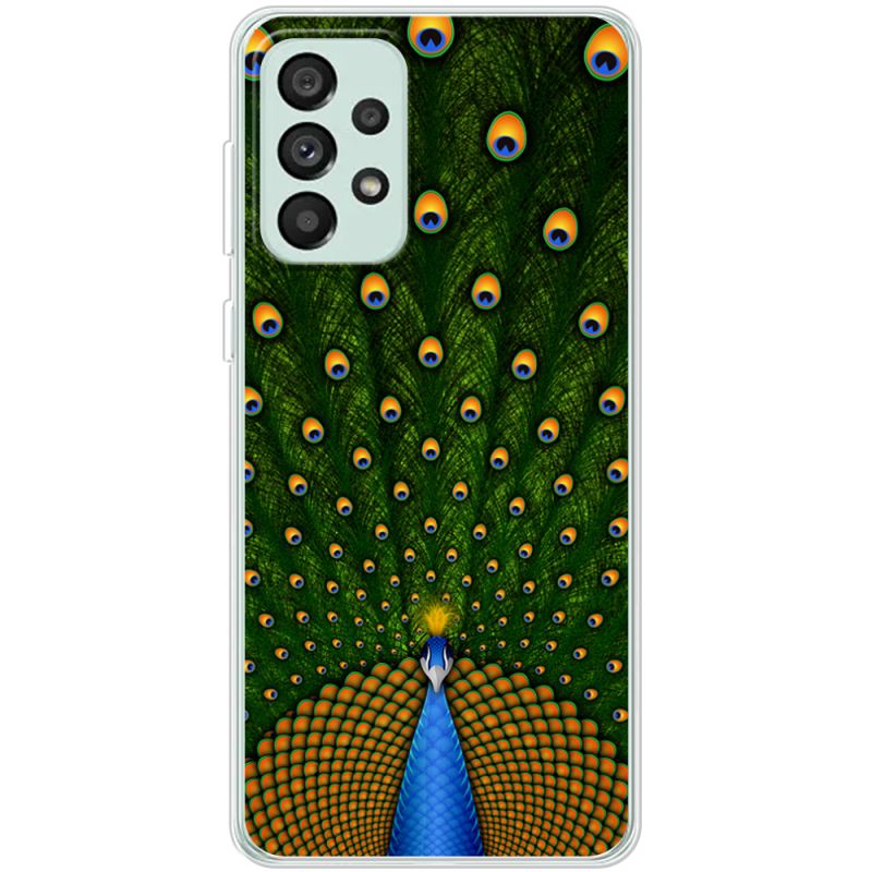 Чехол BoxFace Samsung Galaxy A73 (A736)  Peacocks Tail