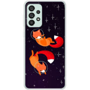 Чехол BoxFace Samsung Galaxy A73 (A736)  Fox-Astronauts