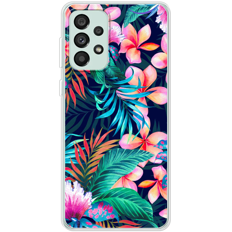 Чехол BoxFace Samsung Galaxy A73 (A736)  flowers in the tropics