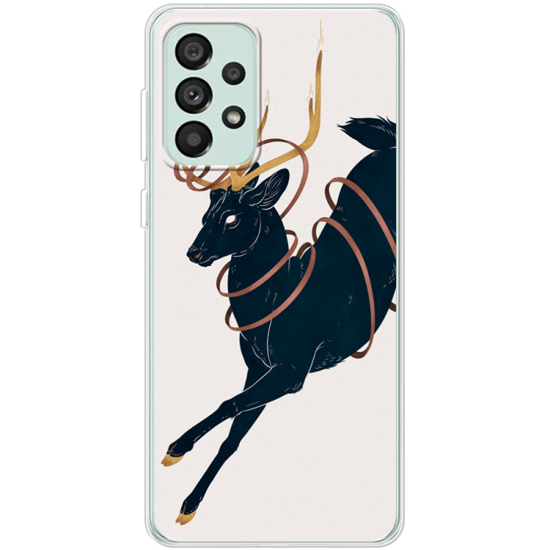 Чехол BoxFace Samsung Galaxy A73 (A736)  Black Deer