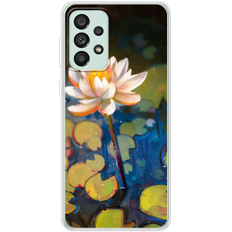 Чехол BoxFace Samsung Galaxy A73 (A736)  Waterlily