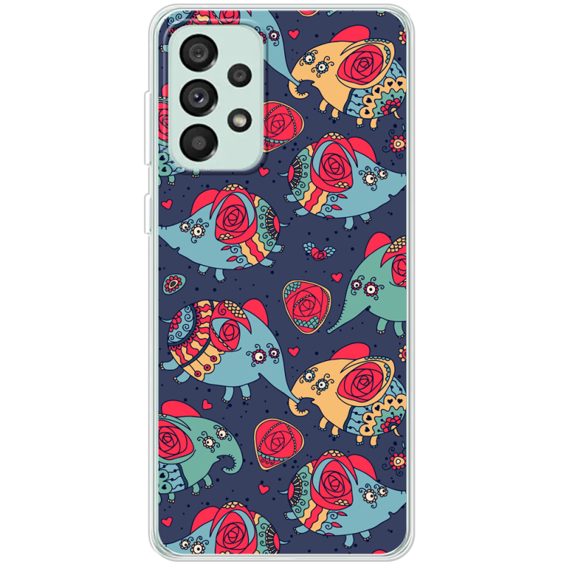 Чехол BoxFace Samsung Galaxy A73 (A736)  Flying Elephants