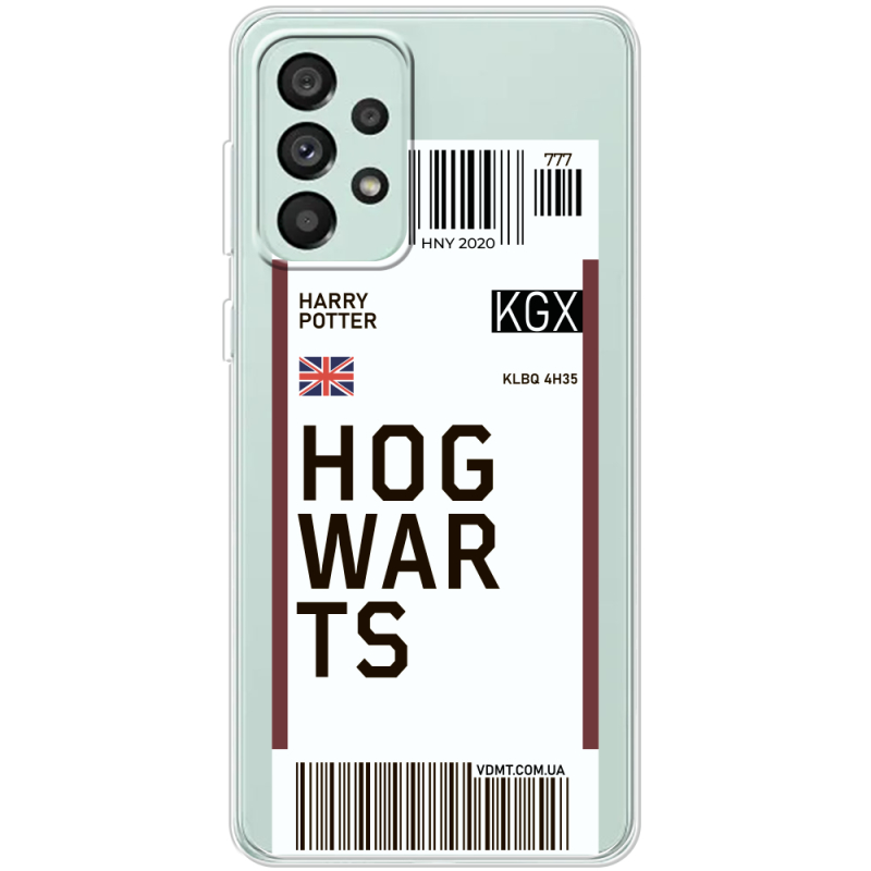 Прозрачный чехол BoxFace Samsung Galaxy A73 (A736) Ticket Hogwarts