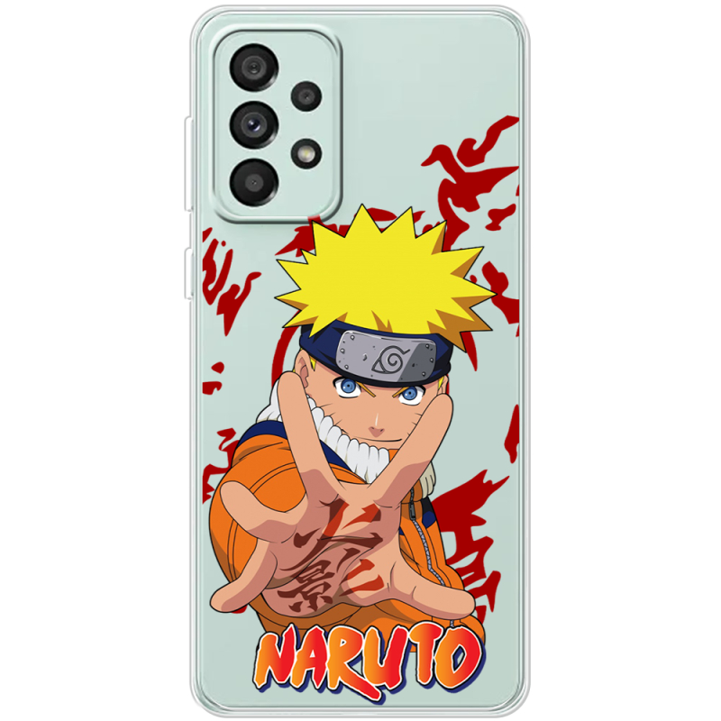 Прозрачный чехол BoxFace Samsung Galaxy A73 (A736) Naruto