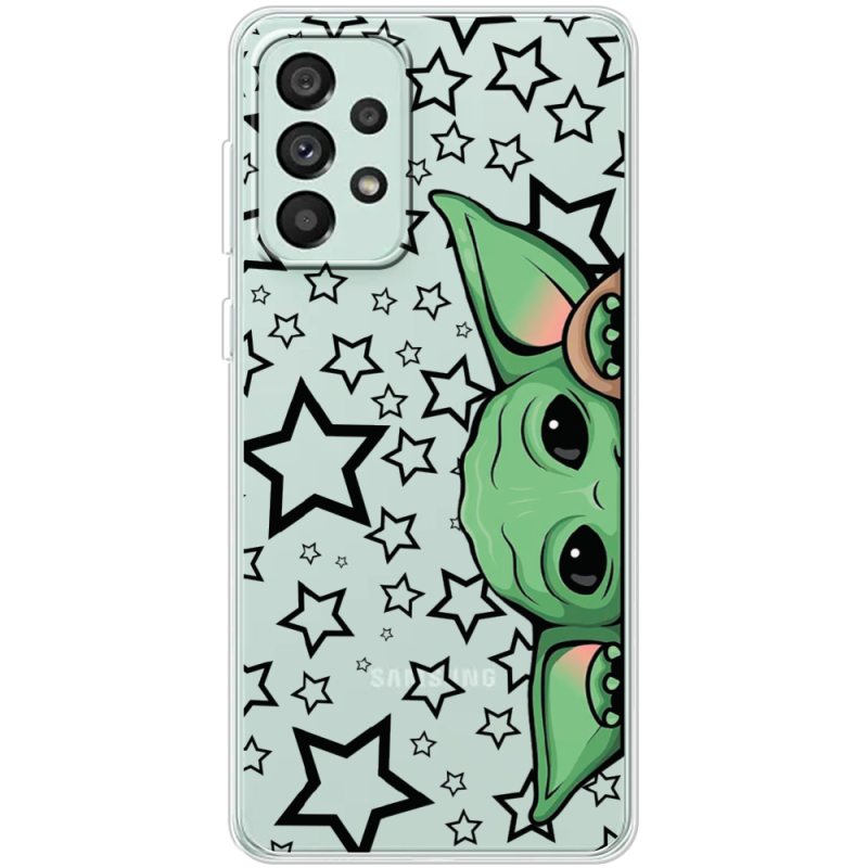 Прозрачный чехол BoxFace Samsung Galaxy A73 (A736) Baby Yoda