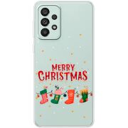 Прозрачный чехол BoxFace Samsung Galaxy A73 (A736) Merry Christmas