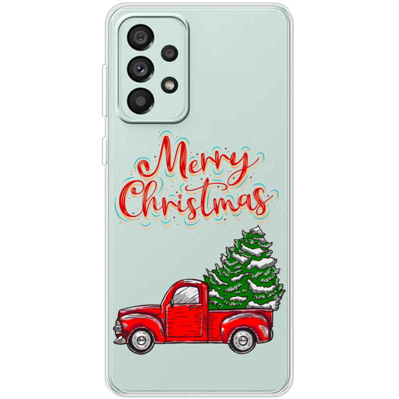 Прозрачный чехол BoxFace Samsung Galaxy A73 (A736) Holiday Car