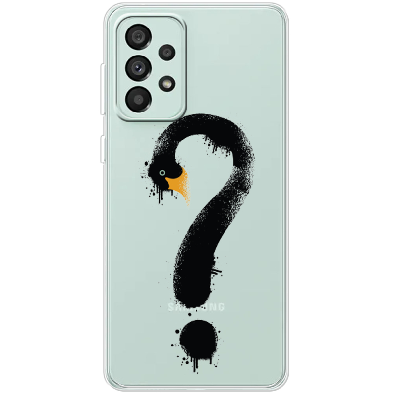 Прозрачный чехол BoxFace Samsung Galaxy A73 (A736) Swan question