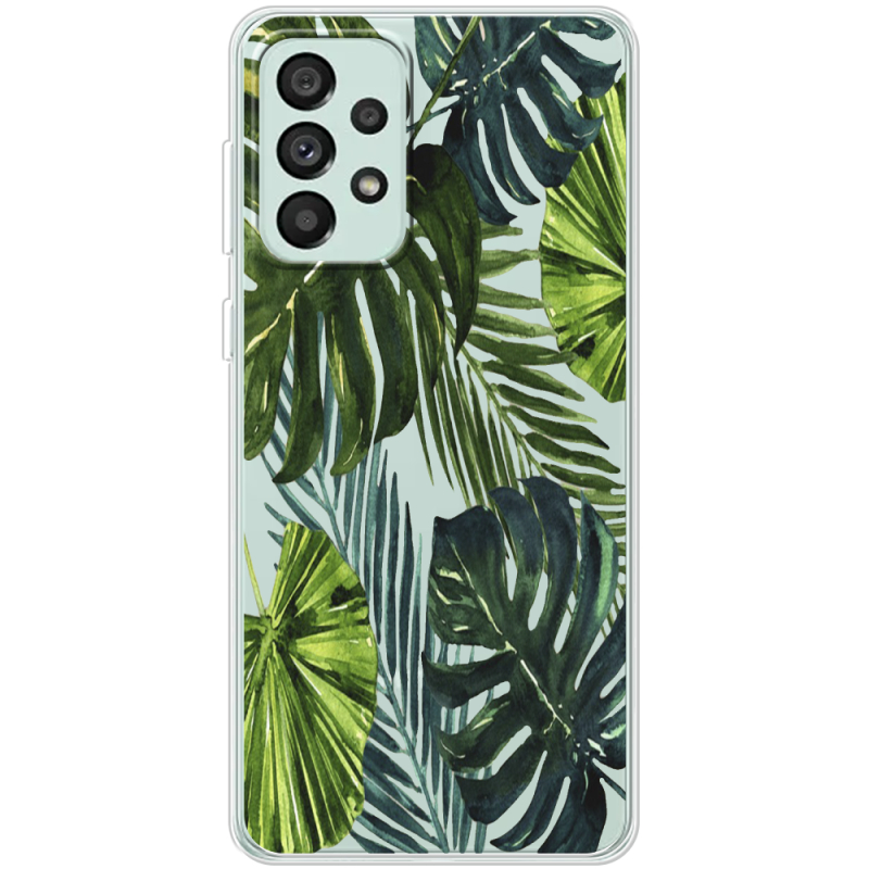 Прозрачный чехол BoxFace Samsung Galaxy A73 (A736) Palm Tree