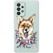 Прозрачный чехол BoxFace Samsung Galaxy A73 (A736) Winking Fox