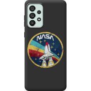 Черный чехол BoxFace Samsung Galaxy A73 5G (A736) NASA