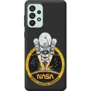 Черный чехол BoxFace Samsung Galaxy A73 5G (A736) NASA Spaceship