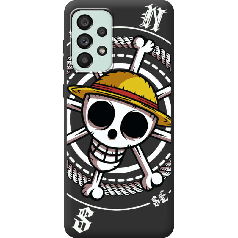 Черный чехол BoxFace Samsung Galaxy A73 5G (A736) One Piece Компас