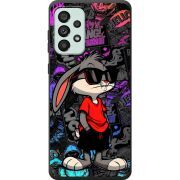 Черный чехол BoxFace Samsung Galaxy A73 5G (A736) Малий вухань