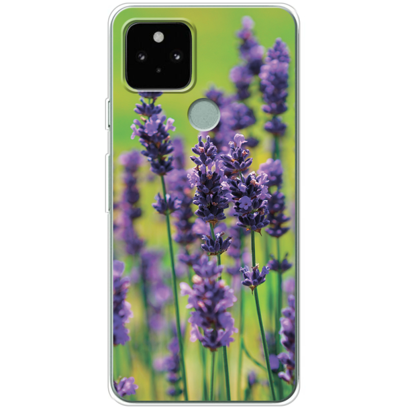 Чехол Uprint Google Pixel 5 Green Lavender