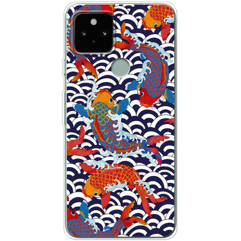 Чехол Uprint Google Pixel 5 Koi Fish