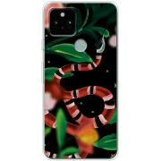 Чехол Uprint Google Pixel 5 Red Snake