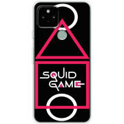 Чехол Uprint Google Pixel 5 siquid game игра в кальмара