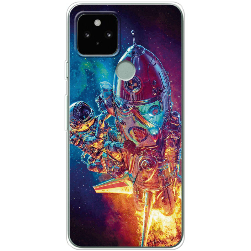 Чехол Uprint Google Pixel 5 Astronaut in Space
