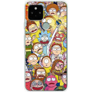 Чехол Uprint Google Pixel 5 Rick and Morty
