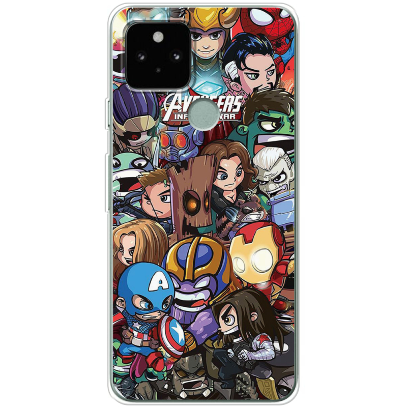 Чехол Uprint Google Pixel 5 Avengers Infinity War
