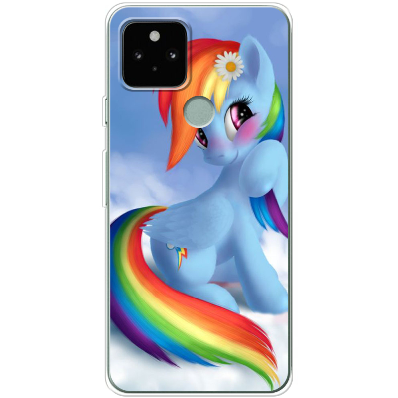 Чехол Uprint Google Pixel 5 My Little Pony Rainbow Dash