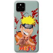 Прозрачный чехол Uprint Google Pixel 5 Naruto