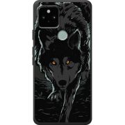 Черный чехол BoxFace Google Pixel 5 Wolf