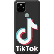 Черный чехол BoxFace Google Pixel 5 Tik Tok