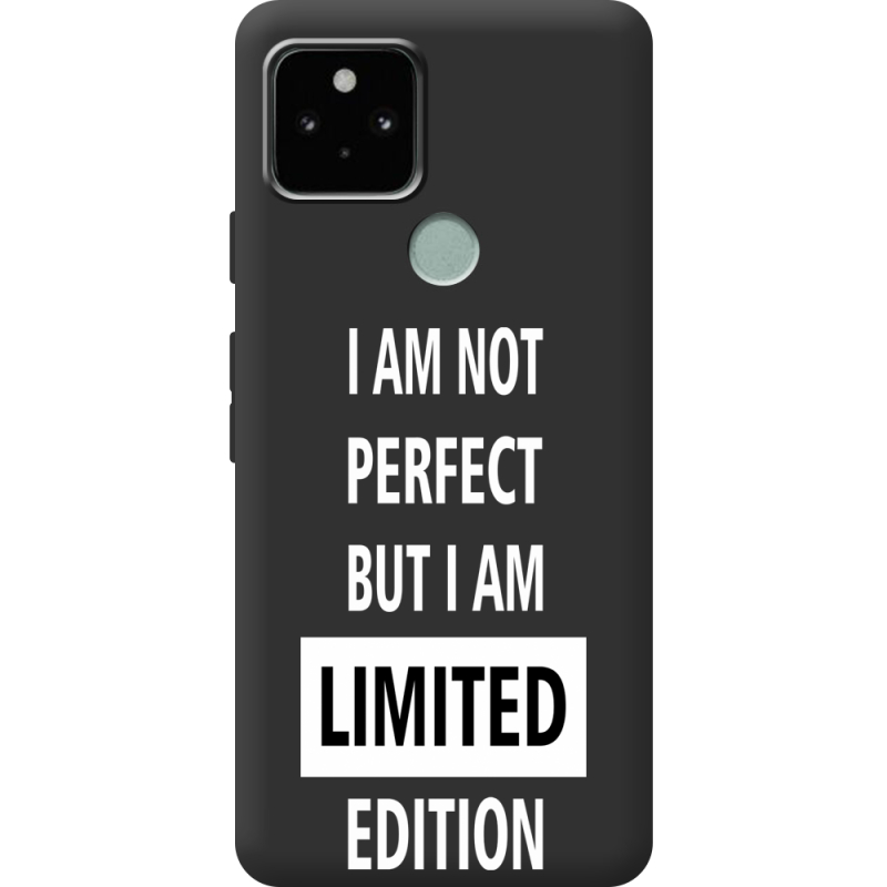 Черный чехол BoxFace Google Pixel 5 Limited Edition