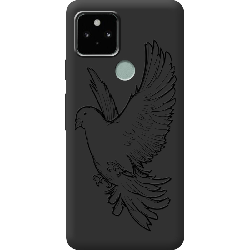 Черный чехол BoxFace Google Pixel 5 Dove