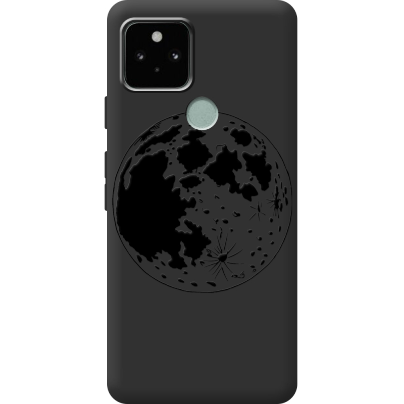 Черный чехол BoxFace Google Pixel 5 Planet