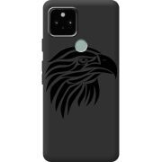 Черный чехол BoxFace Google Pixel 5 Eagle