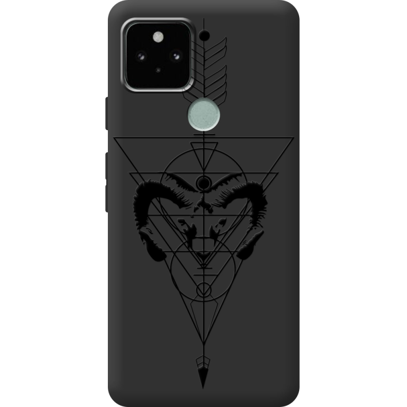 Черный чехол BoxFace Google Pixel 5 