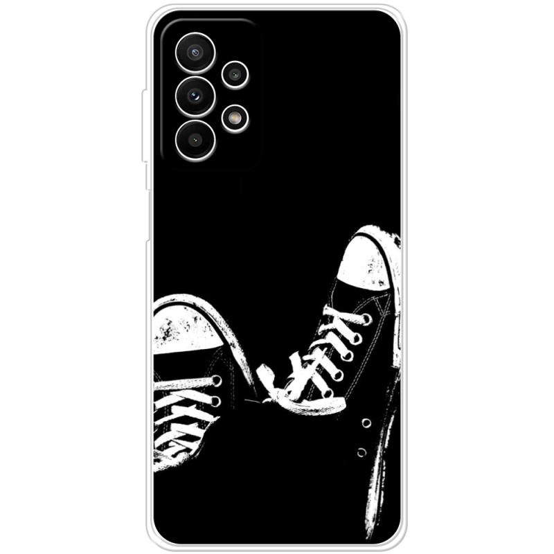 Чехол BoxFace Samsung Galaxy A23 (A235) Black Sneakers