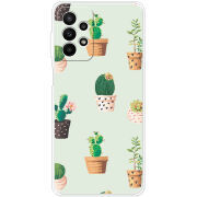 Чехол BoxFace Samsung Galaxy A23 (A235) L-green Cacti