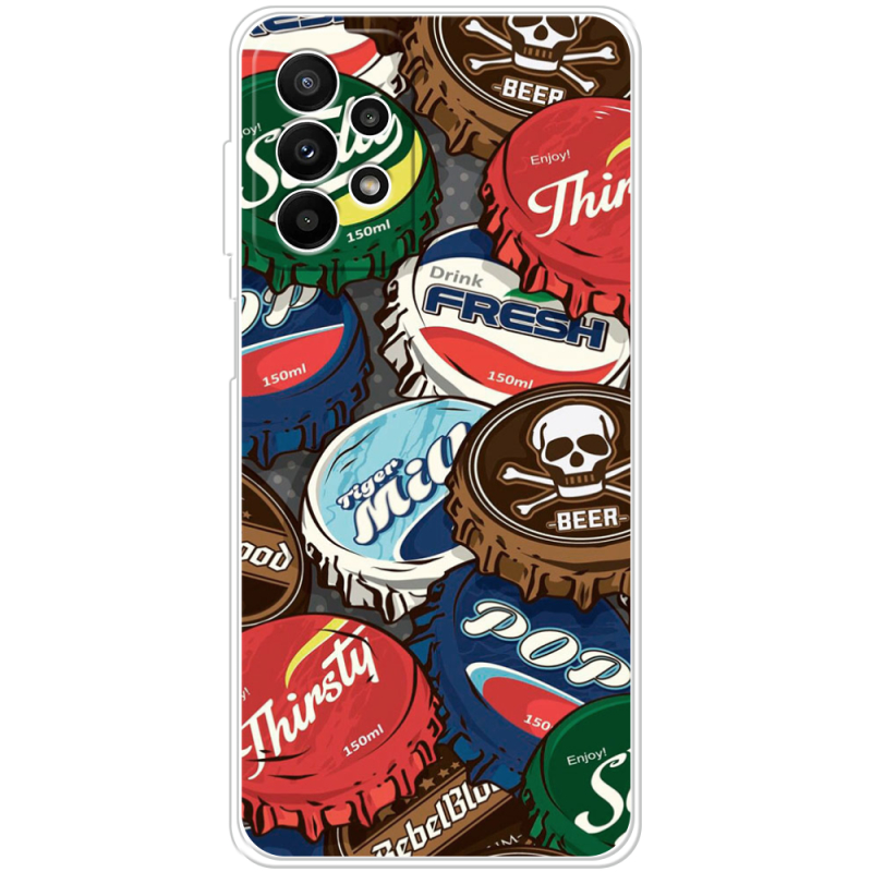 Чехол BoxFace Samsung Galaxy A23 (A235) Drink Lids