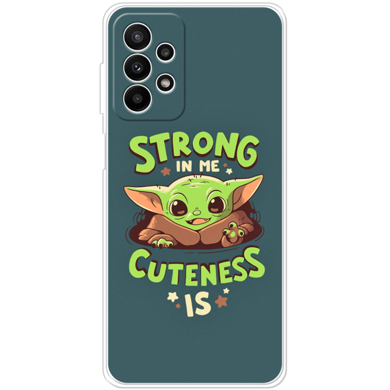 Чехол BoxFace Samsung Galaxy A23 (A235) Strong in me Cuteness is