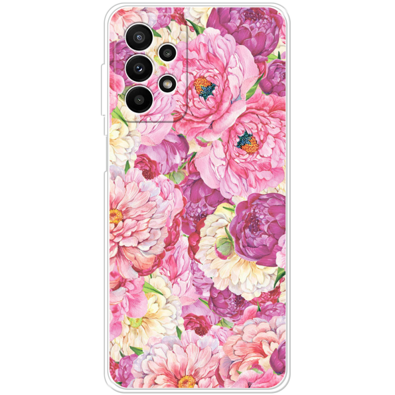 Чехол BoxFace Samsung Galaxy A23 (A235) Pink Peonies