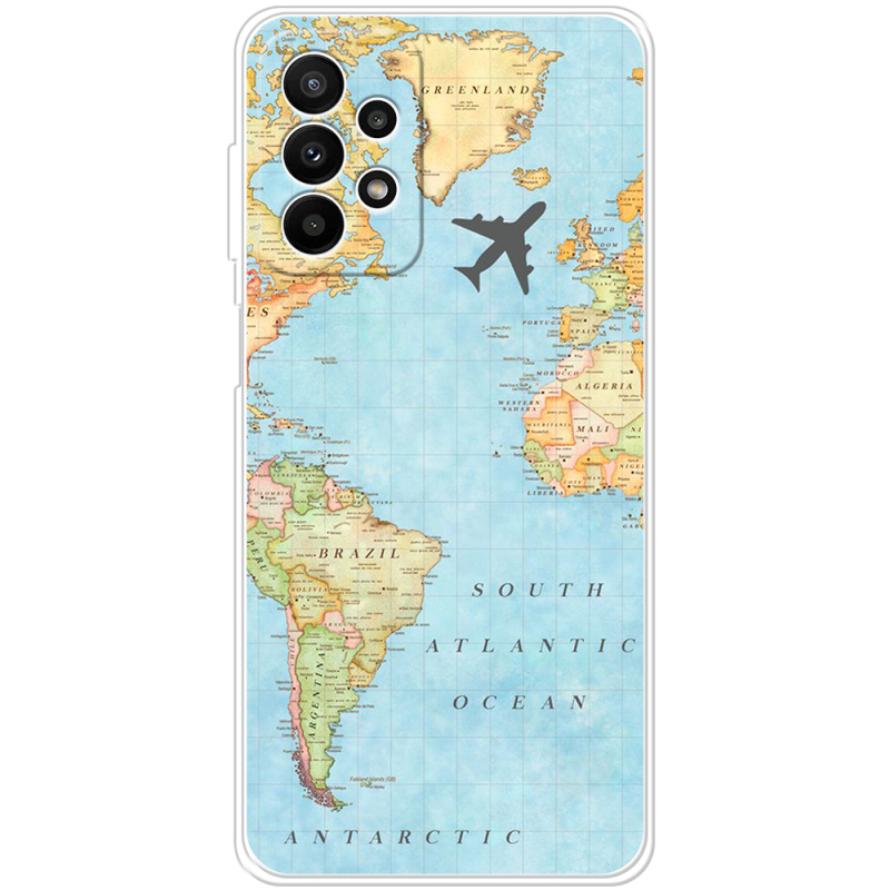 Чехол BoxFace Samsung Galaxy A23 (A235) Карта