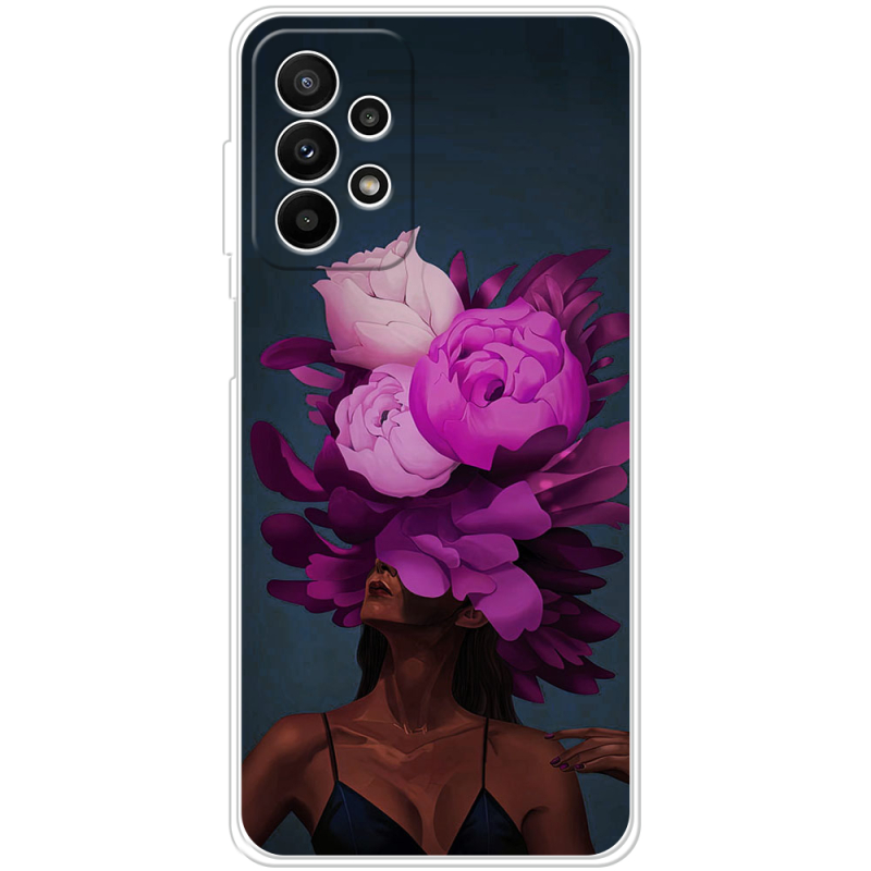 Чехол BoxFace Samsung Galaxy A23 (A235) Exquisite Purple Flowers