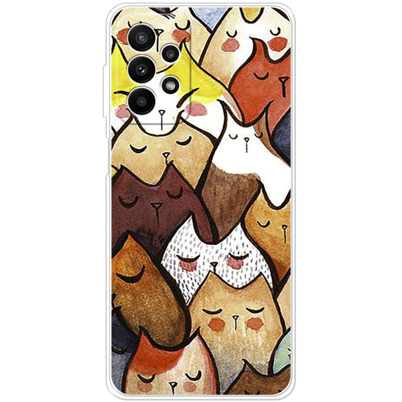 Чехол BoxFace Samsung Galaxy A23 (A235) Sleepy Cats