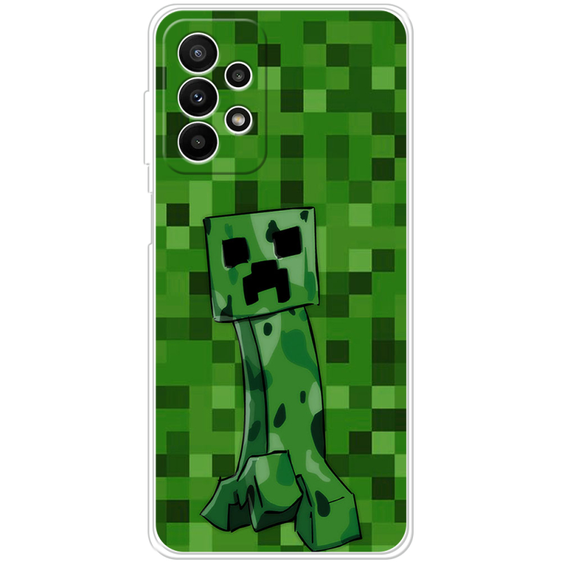 Чехол BoxFace Samsung Galaxy A23 (A235) Minecraft Creeper
