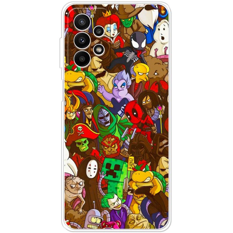 Чехол BoxFace Samsung Galaxy A23 (A235) Злодеи