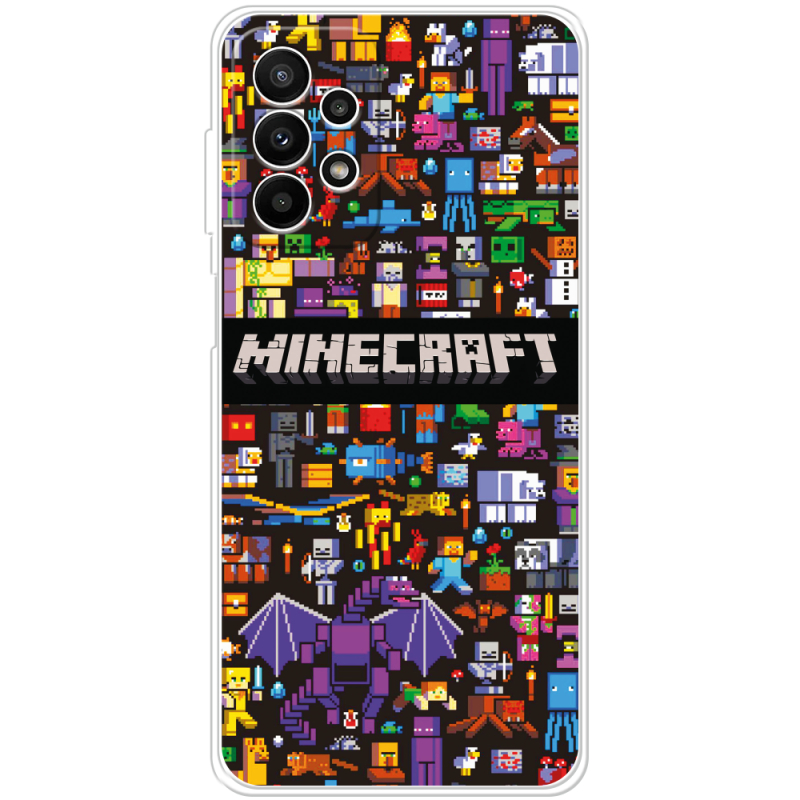 Чехол BoxFace Samsung Galaxy A23 (A235) Minecraft Mobbery