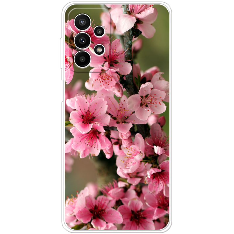 Чехол BoxFace Samsung Galaxy A23 (A235) Вишневые Цветы