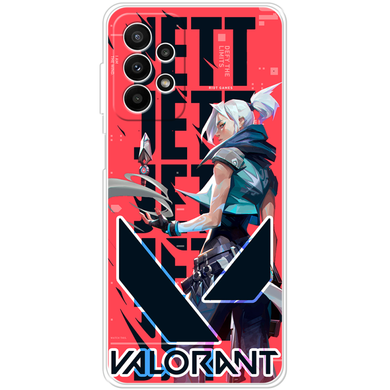 Чехол BoxFace Samsung Galaxy A23 (A235) Valorant Jett